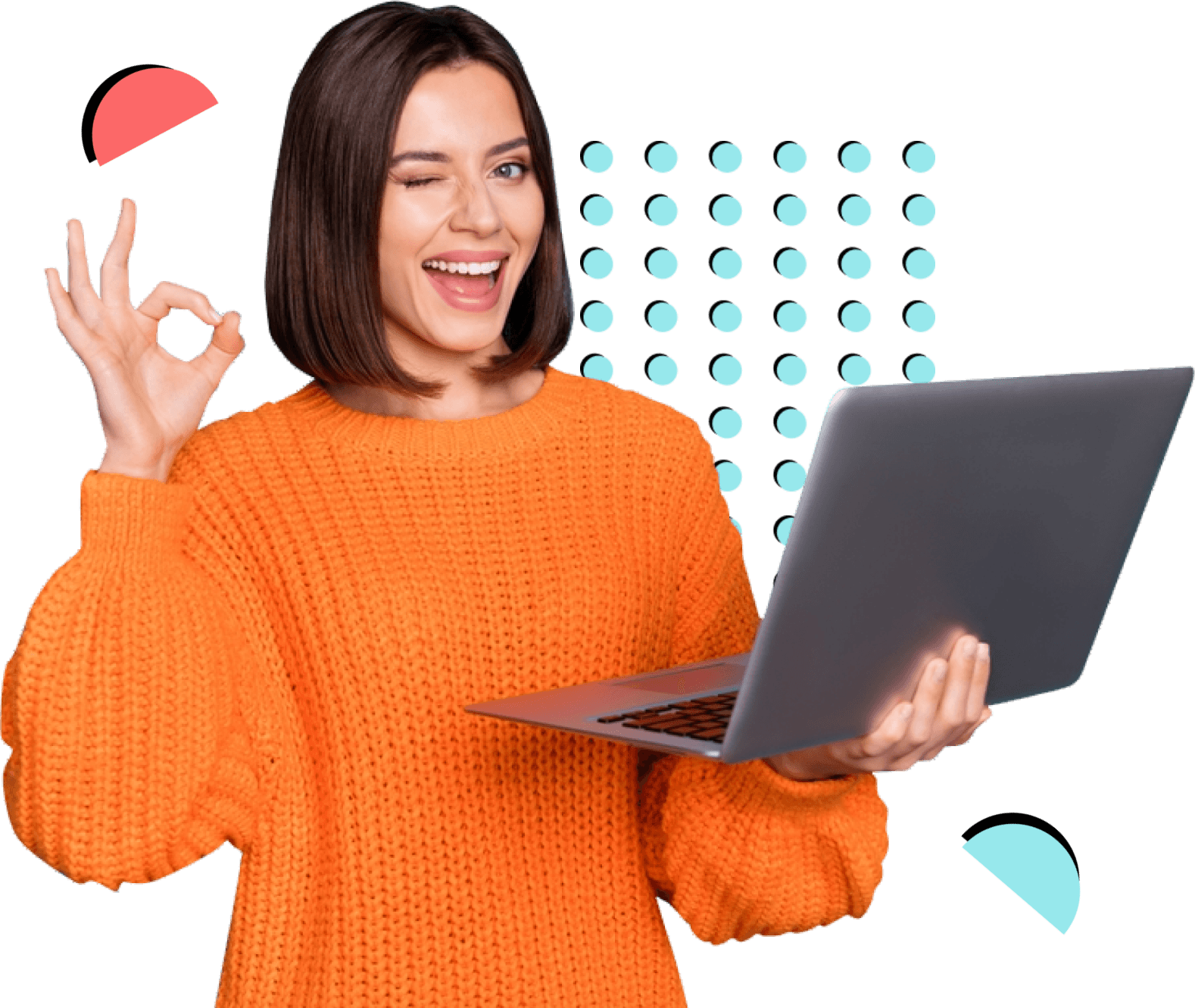 Modern website design mockup showcasing Grid & Grove's professional web design services