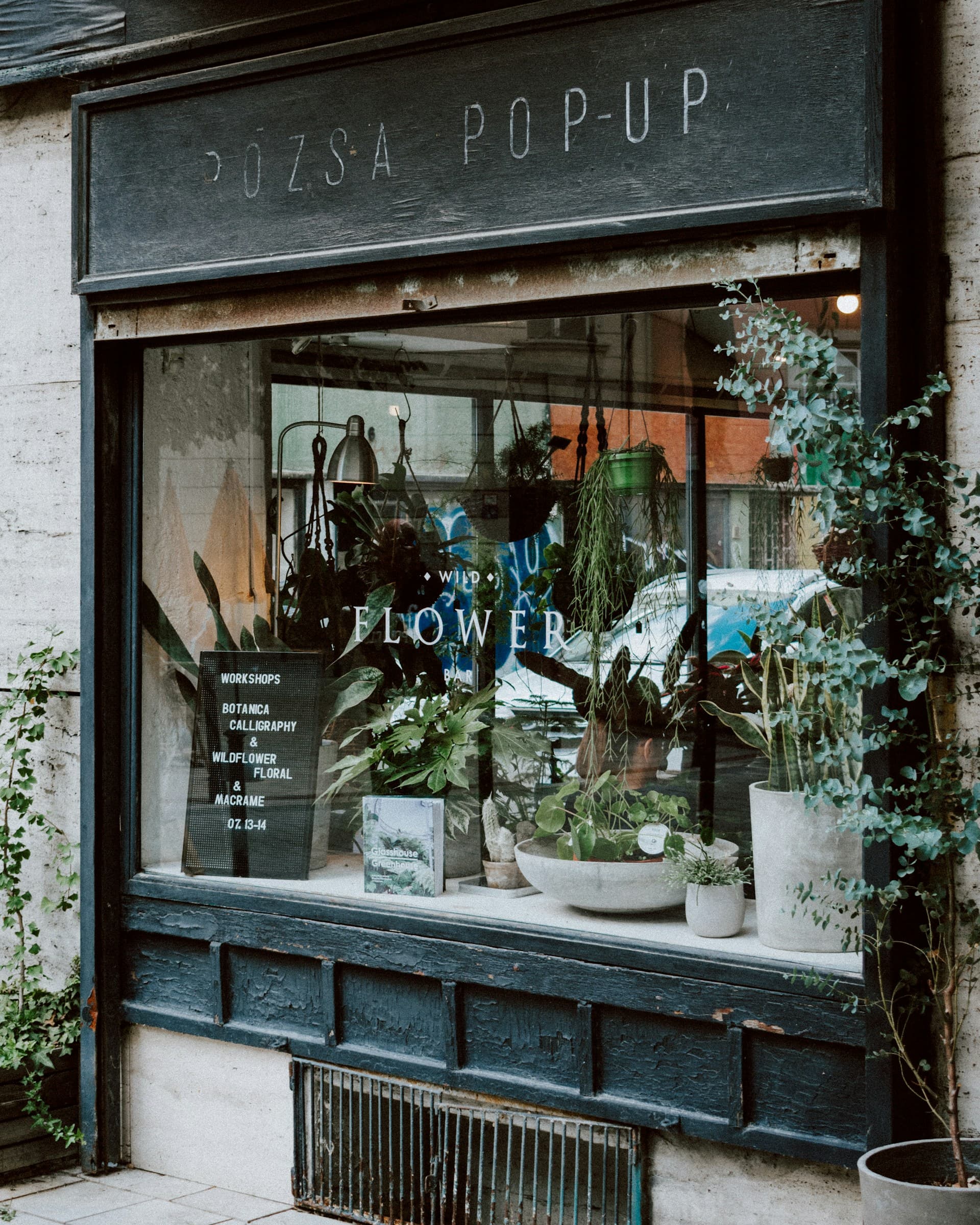 Shop owner restocking shelves in a specialty store